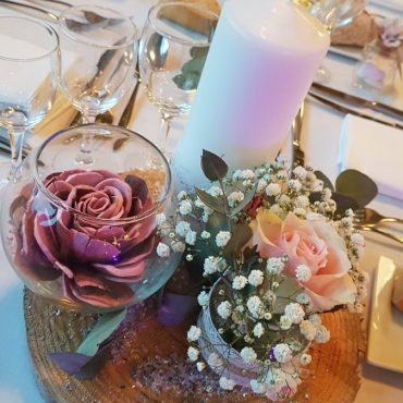 décoration table mariage champêtre