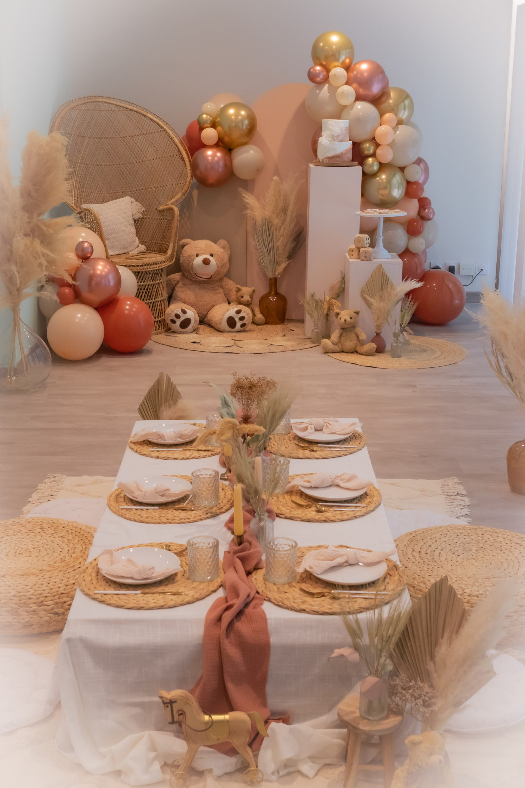 babyshower terracotta